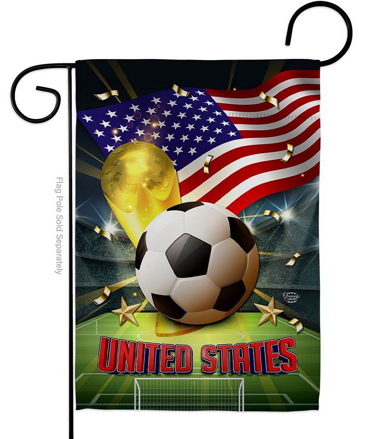 World Cup United States Garden Flag