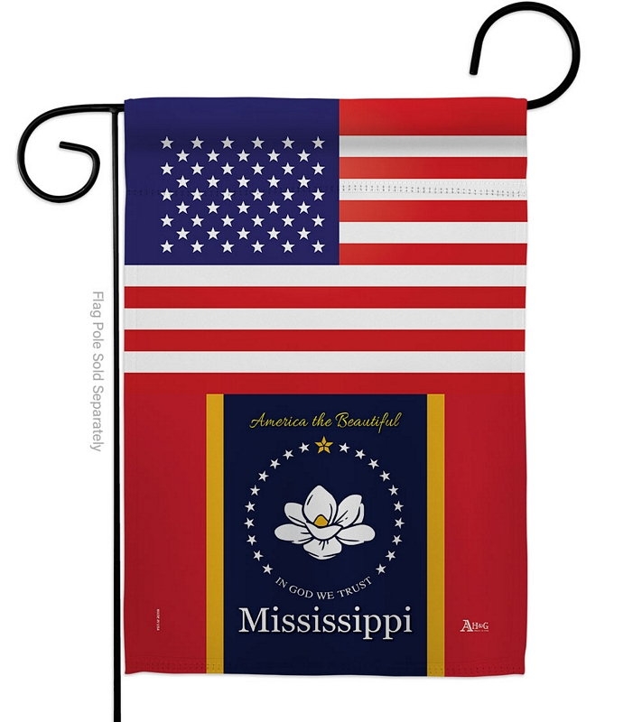 US Mississippi Garden Flag