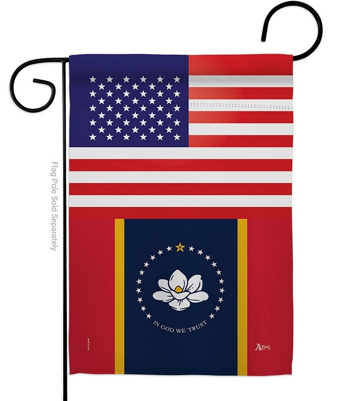 Mississippi US Garden Flag