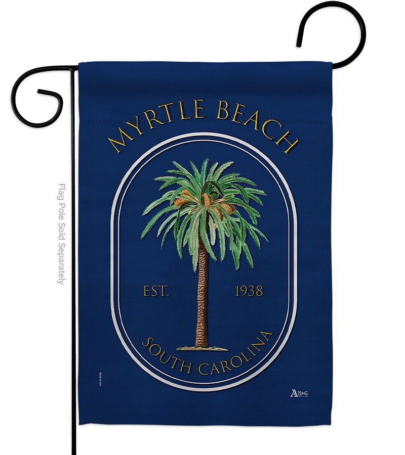 Myrtle Beach Garden Flag