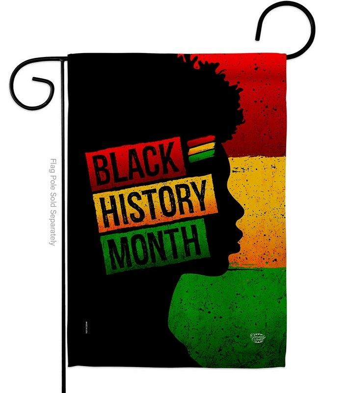 African History Month Garden Flag