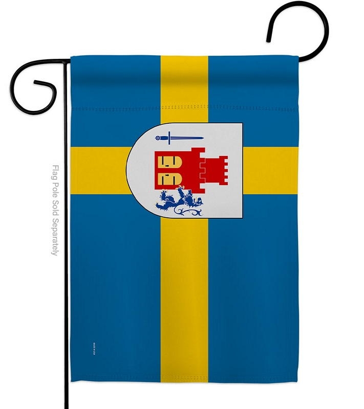 Provinces Of Sweden Bohuslan Garden Flag
