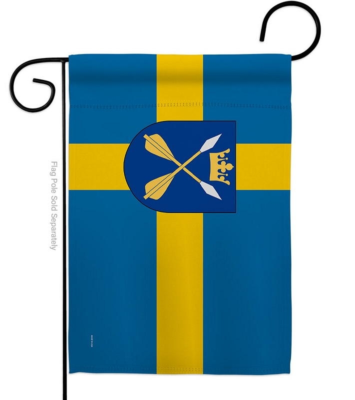 Provinces Of Sweden Dalarna Garden Flag
