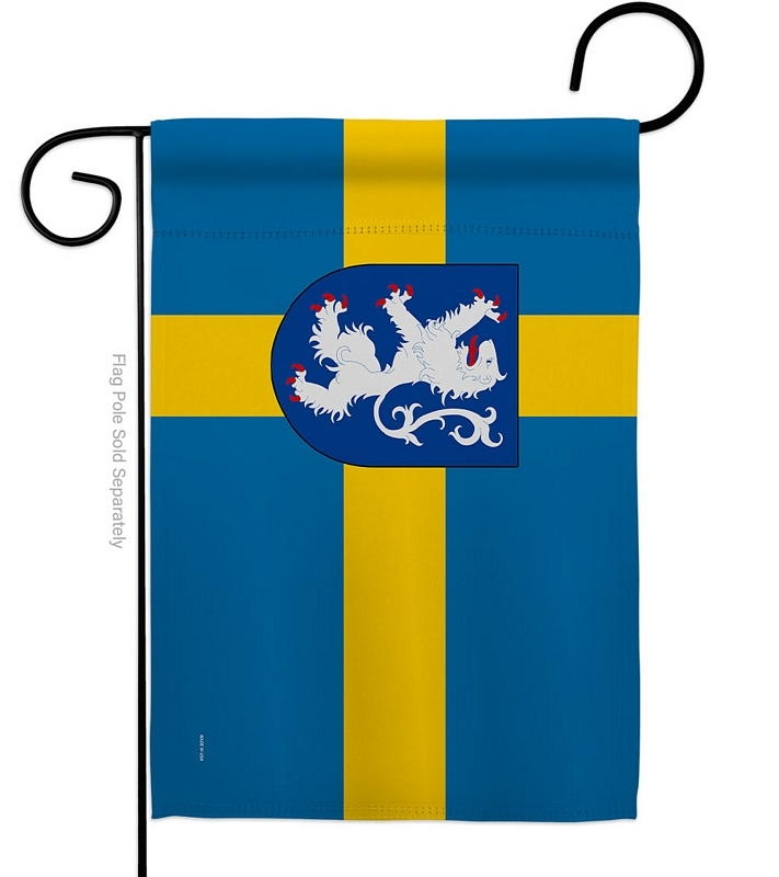 Provinces Of Sweden Halland Garden Flag