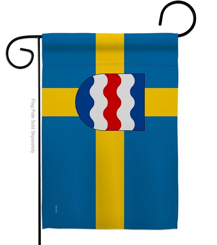 Provinces Of Sweden Medelpad Garden Flag