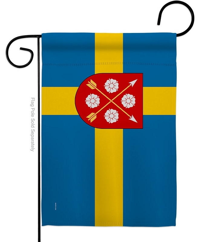 Provinces Of Sweden Narke Garden Flag