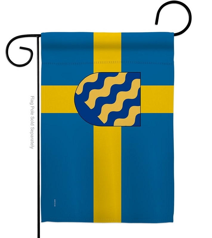 Provinces Of Sweden Norrbotten Garden Flag