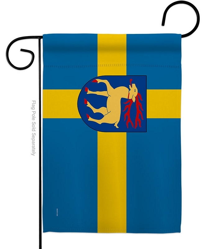 Provinces Of Sweden Oland Garden Flag
