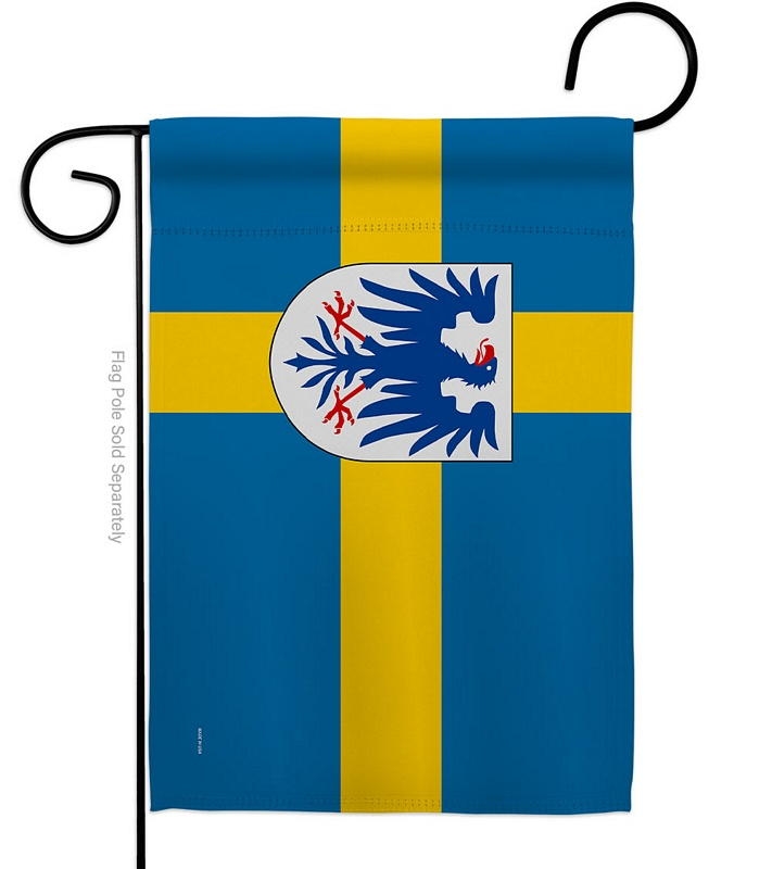 Provinces Of Sweden Varmland Garden Flag