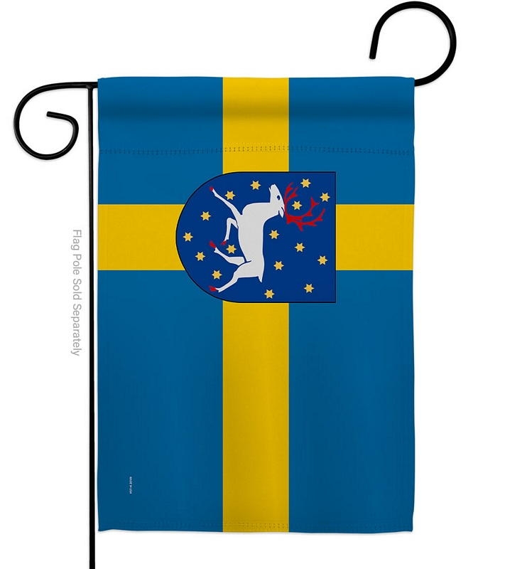 Provinces Of Sweden Vasterbotten Garden Flag