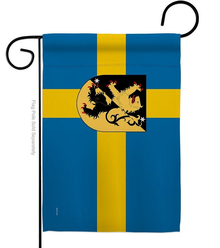 Provinces Of Sweden Vastergotland Garden Flag