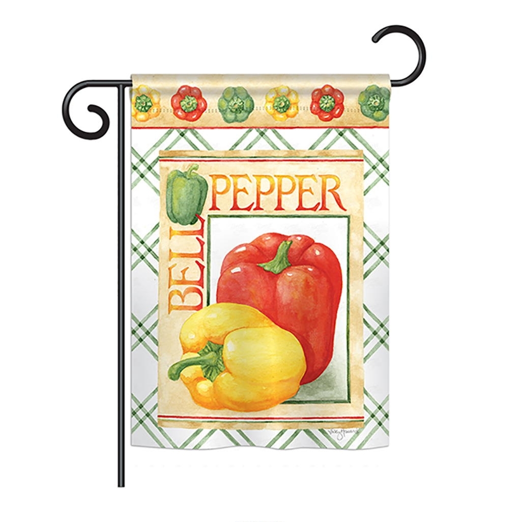 Bell Pepper Garden Flag