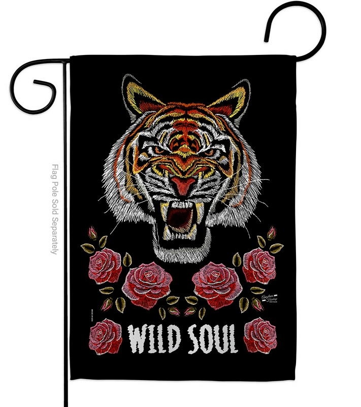 Wild Soul Garden Flag