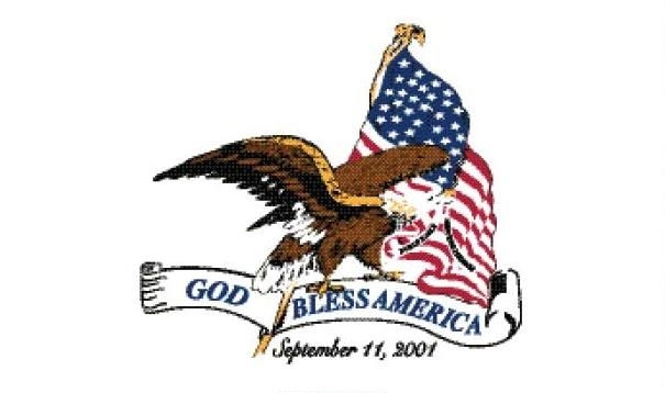 3' x 5' God Bless America Decorative Flag