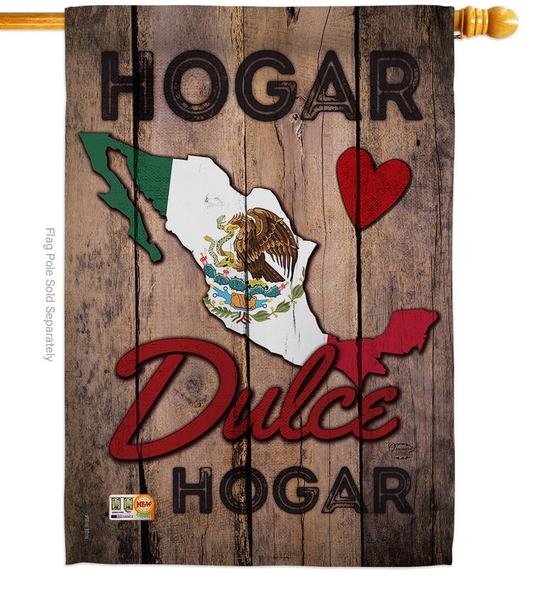 Mexico Hogar Dules House Flag