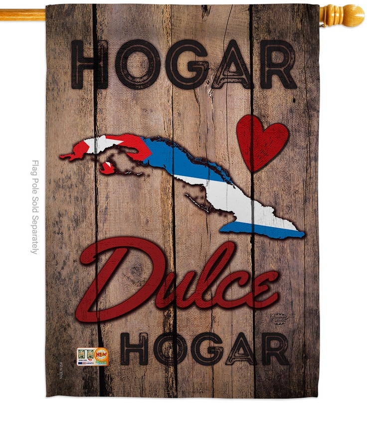 Cuba Hogar Dules House Flag