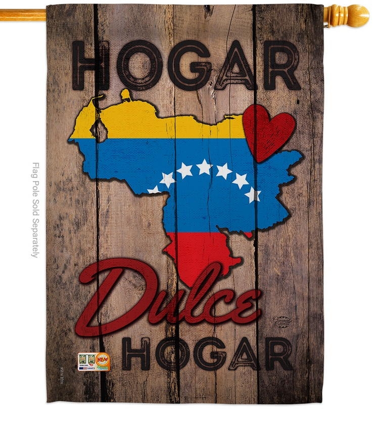 Venezuela Hogar Dules House Flag