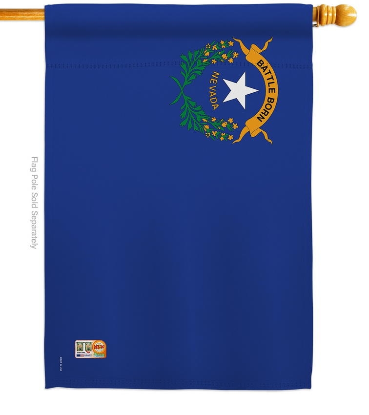 Nevada Decorative House Flag
