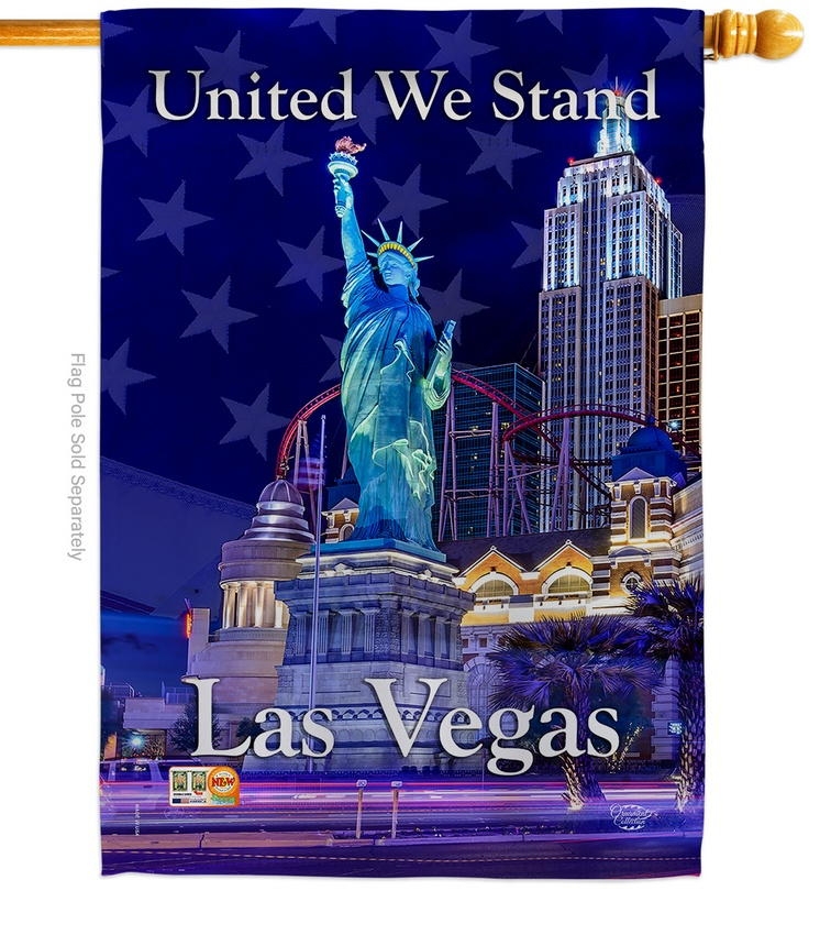 United We Stand Las Vegas House Flag