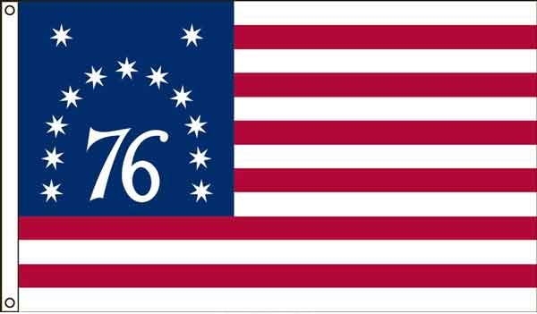 High Wind, US Made Bennington Flag 5x8