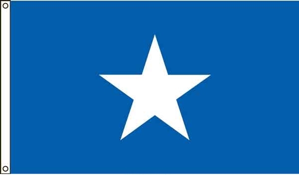 High Wind, US Made Bonnie Blue Flag 4x6