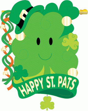 1 left - Applique Happy St. Pat's Garden Flag