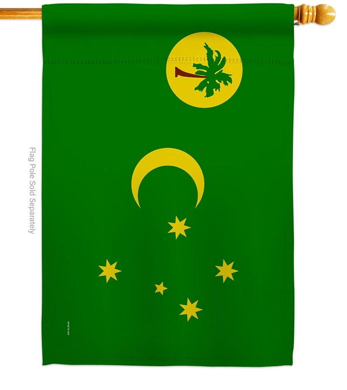 States Of Australia Cocos (Keeling) Islands House Flag