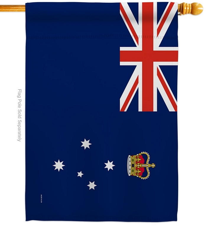 States Of Australia Victoria House Flag