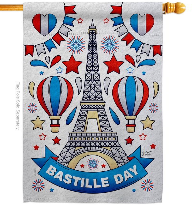 Bastille Day House Flag