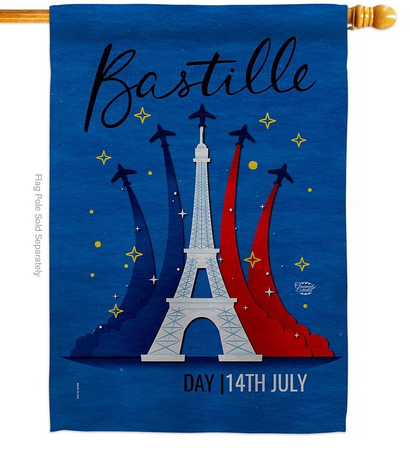 Bastille 14th July House Flag