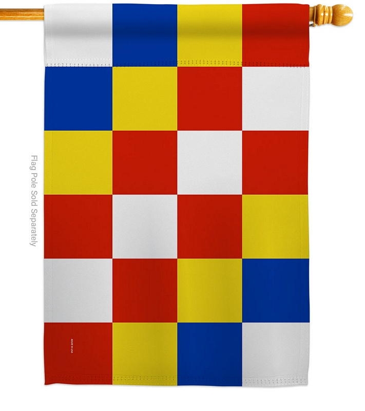 Provinces Of Belgium Antwerp House Flag