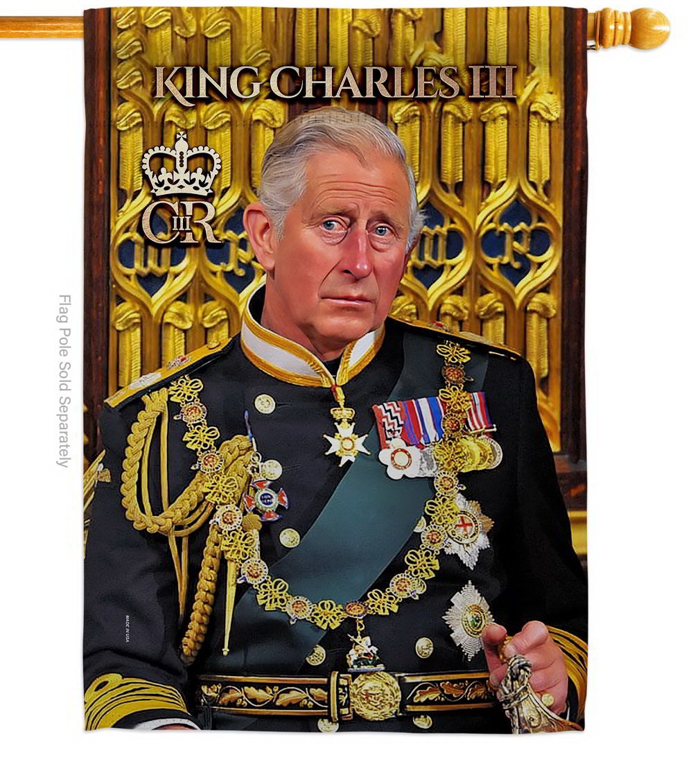 UK King Charles III House Flag