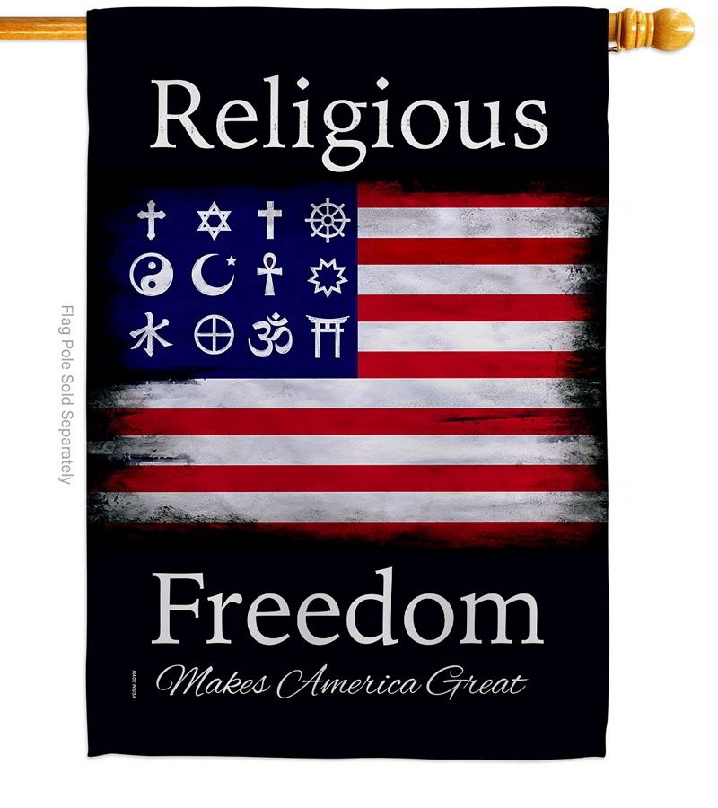 Religious Freedom House Flag