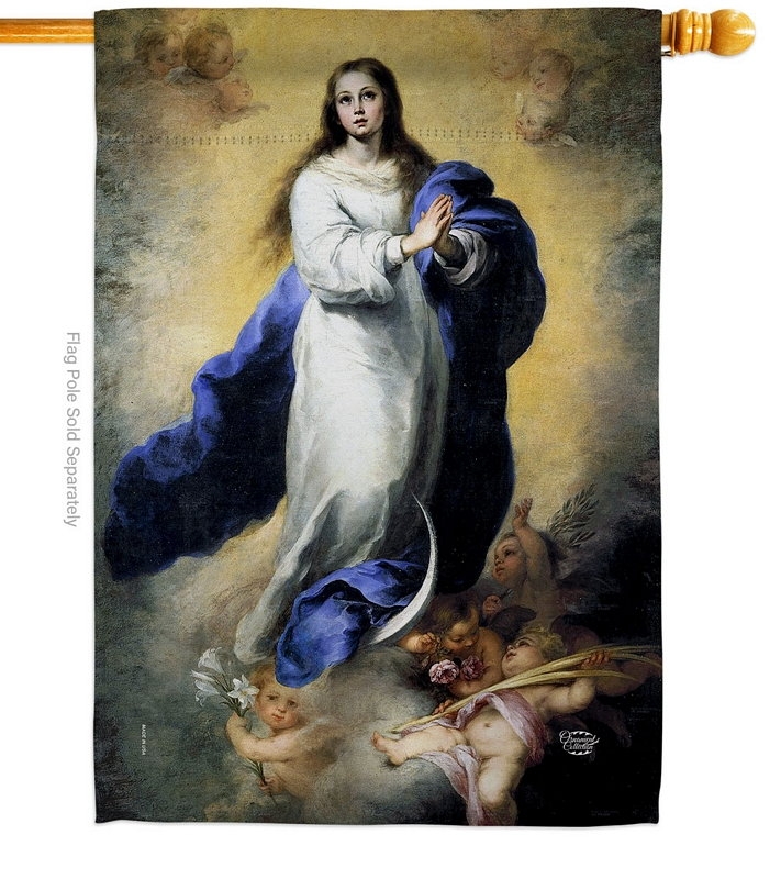 The Immaculate Conception House Flag