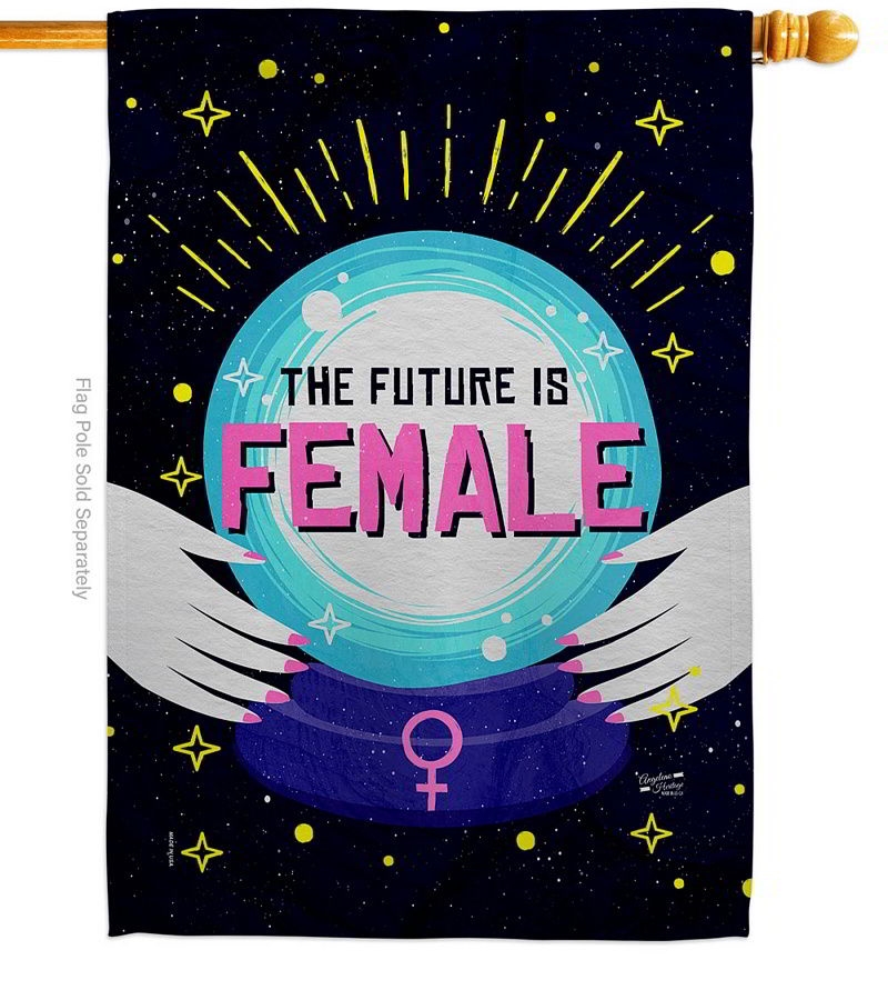Future Is Female House Flag