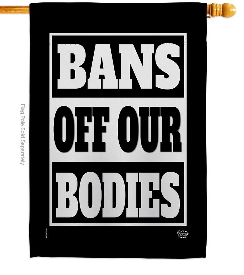 Bans Off Our Bodies House Flag