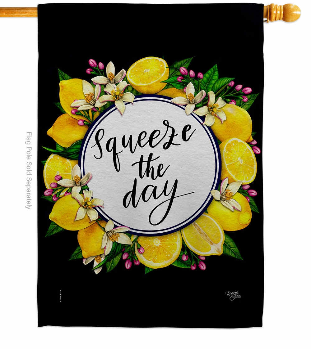 Squeeze The Day House Flag
