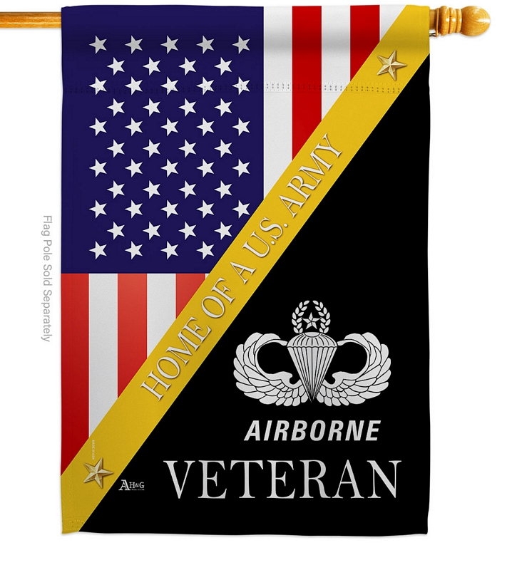 Home Of Airborne House Flag