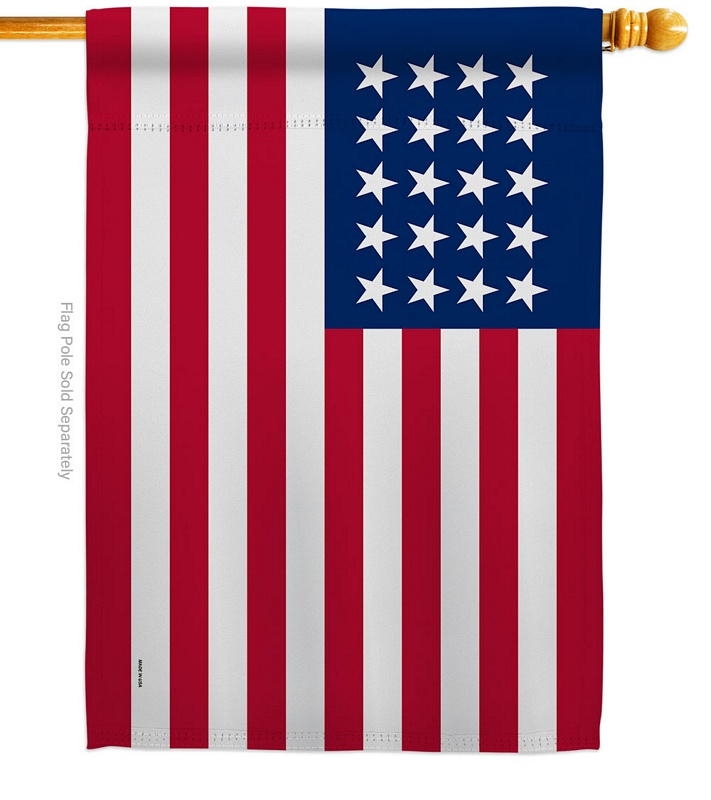 United States (1818-1819) House Flag