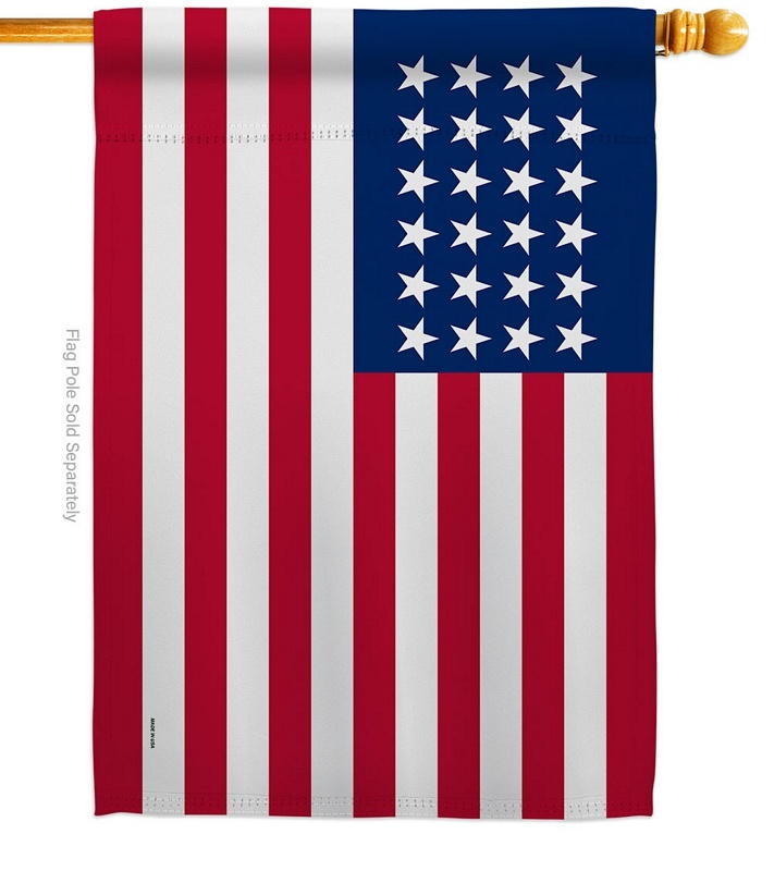 United States (1822-1836) House Flag