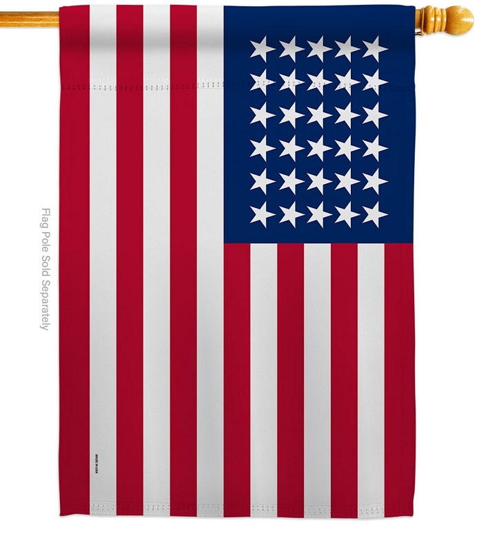 United States (1848-1851) House Flag