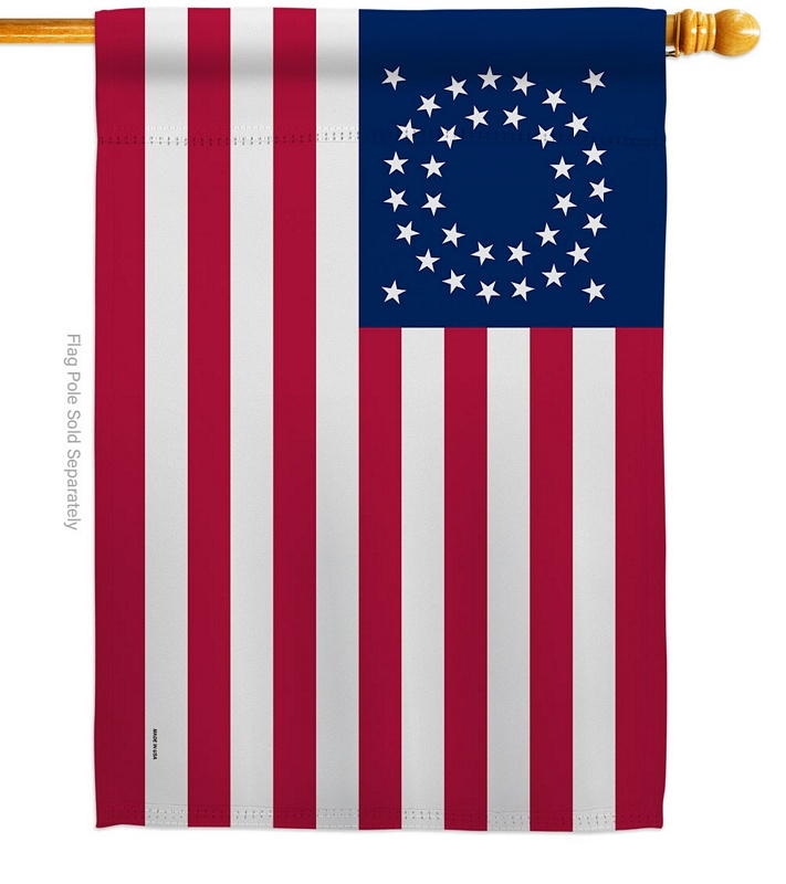 United States America (1863-1865) House Flag