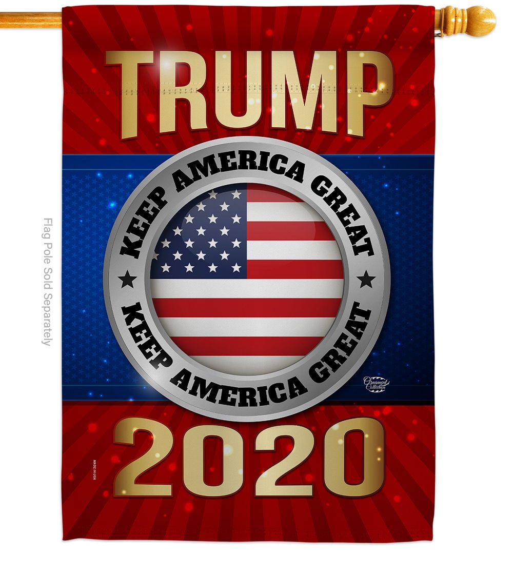 Keep America Great 2020 House Flag