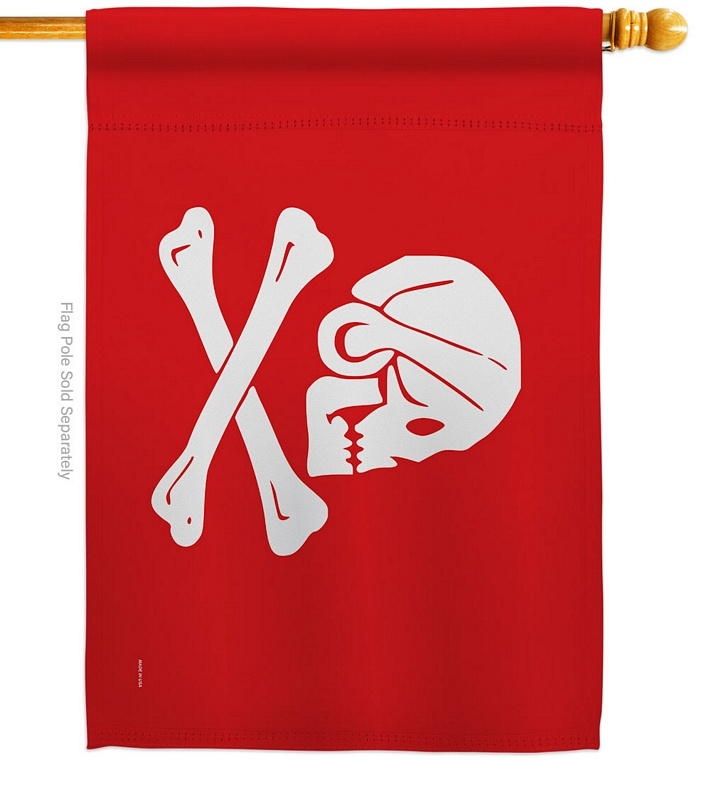 Henry Every Red House Flag