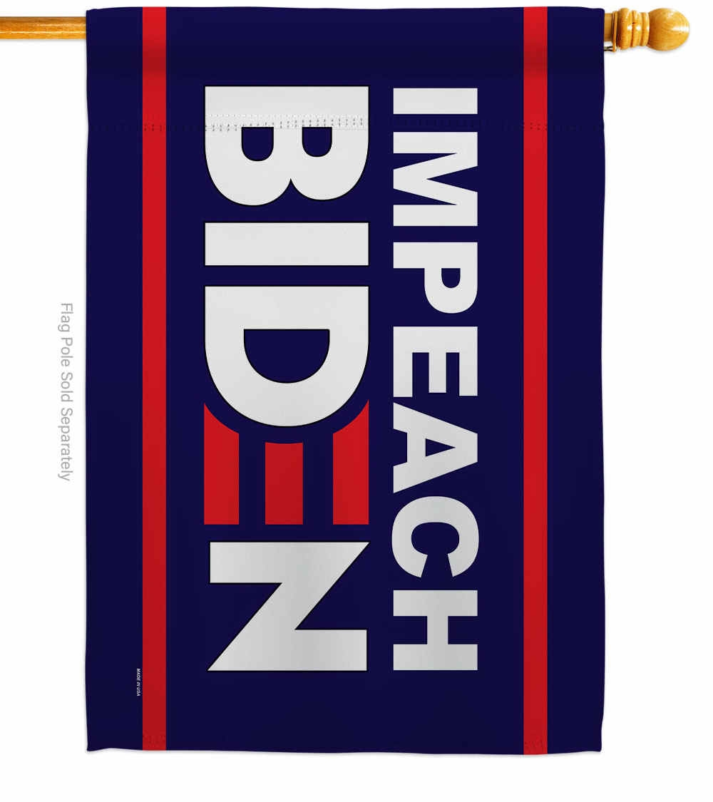 Impeach Biden House Flag
