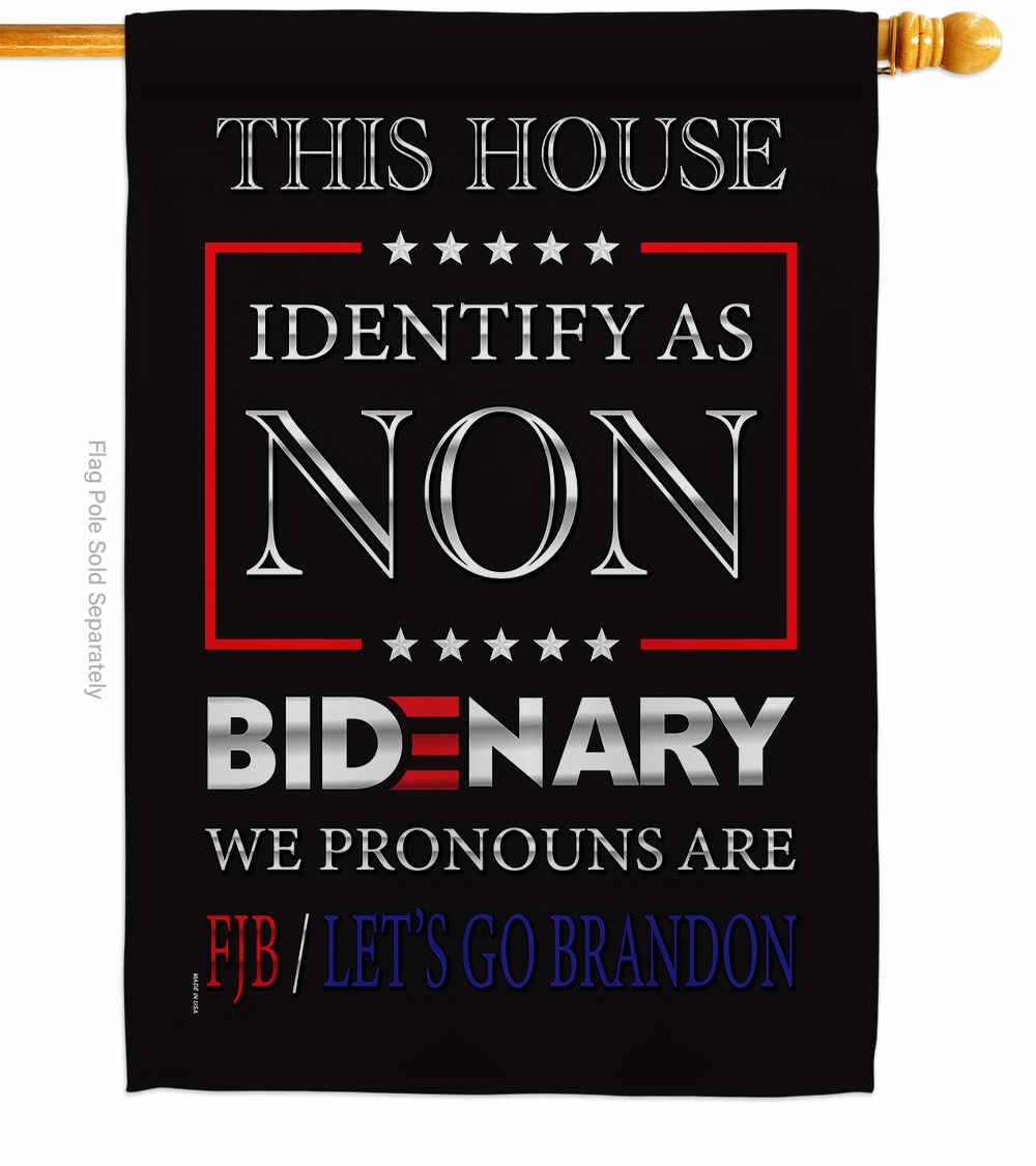 Non Bidenary House Flag