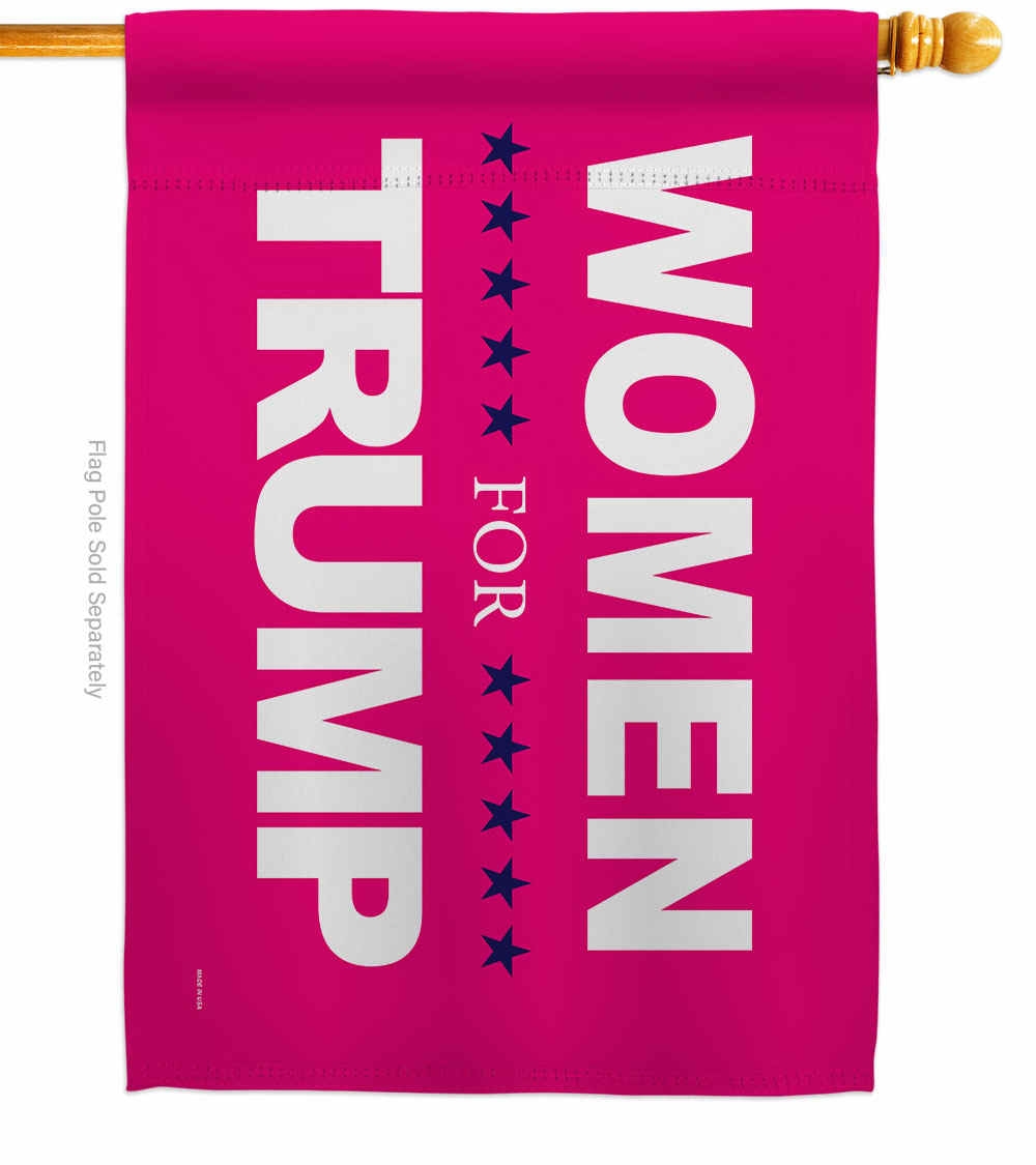 Women For Trump House Flag