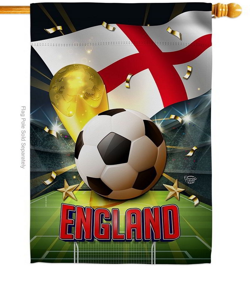World Cup England House Flag