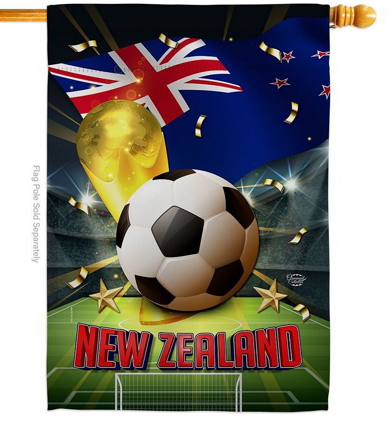 World Cup New Zealand House Flag
