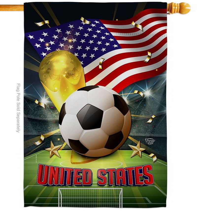 World Cup United States House Flag